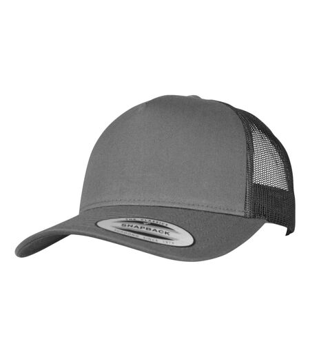 Casquette Trucker Motif/style Rétro Adulte Charbon Flexfit