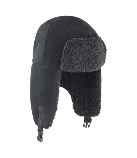 Mens Winter Thinsulate Sherpa Hat Noir Result