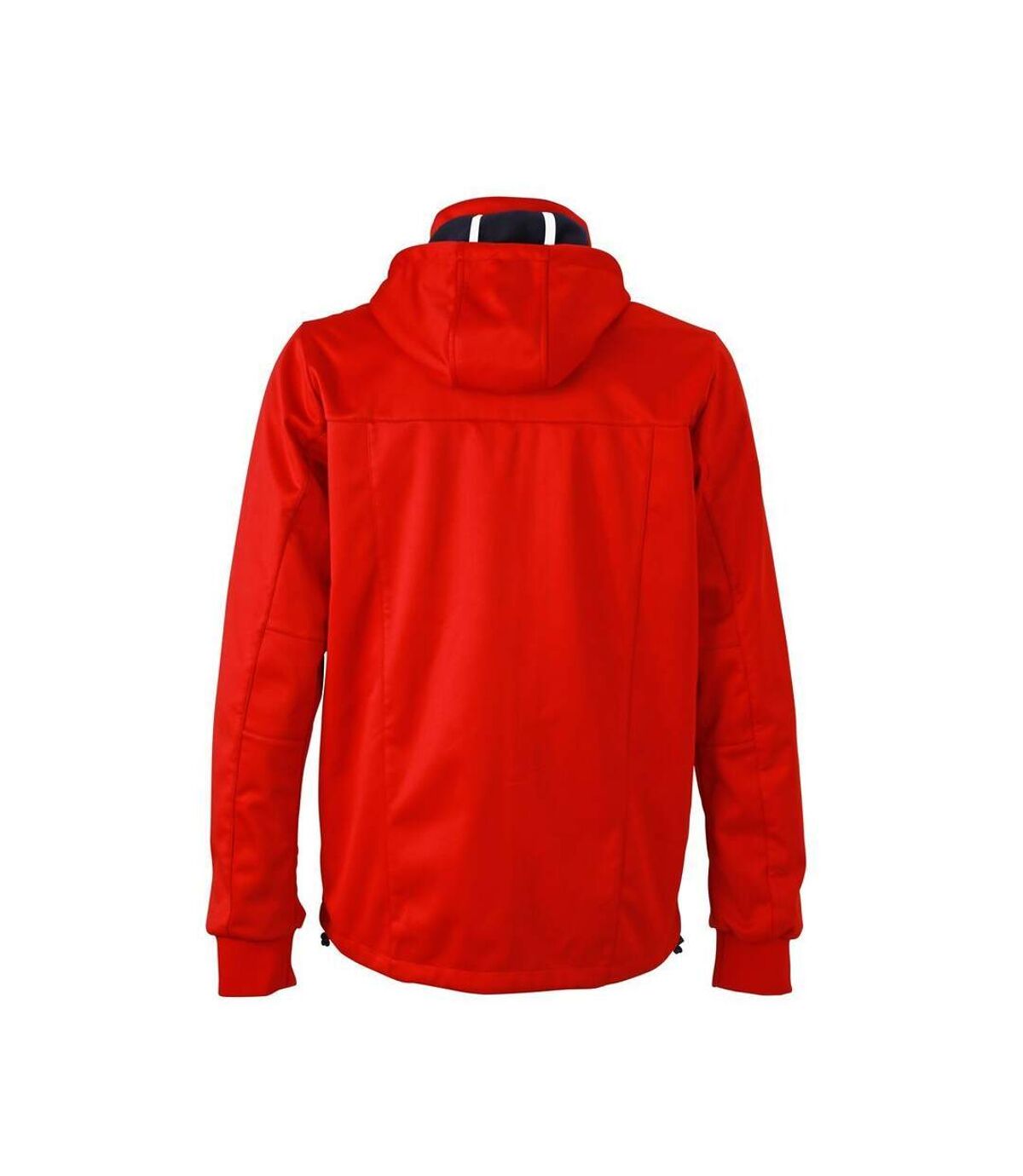 Veste softshell à capuche - homme JN1078 - rouge - coupe-vent imperméable