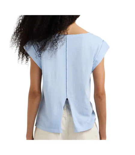 T-Shirt bleu femme pepe jeans cayetana
