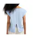 T-Shirt bleu femme pepe jeans cayetana-2