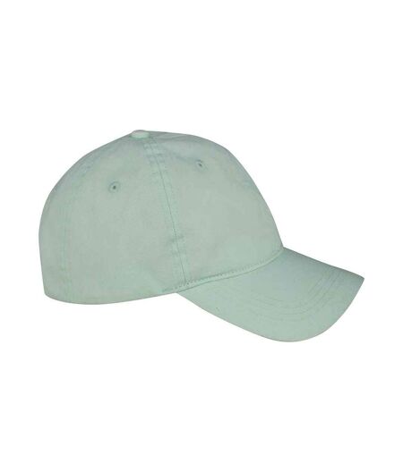 Unisex adult faded washed baseball cap brook green Native Spirit