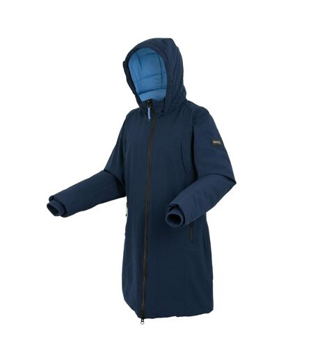 Womens/ladies yewbank iv waterproof jacket navy/coronet blue Regatta