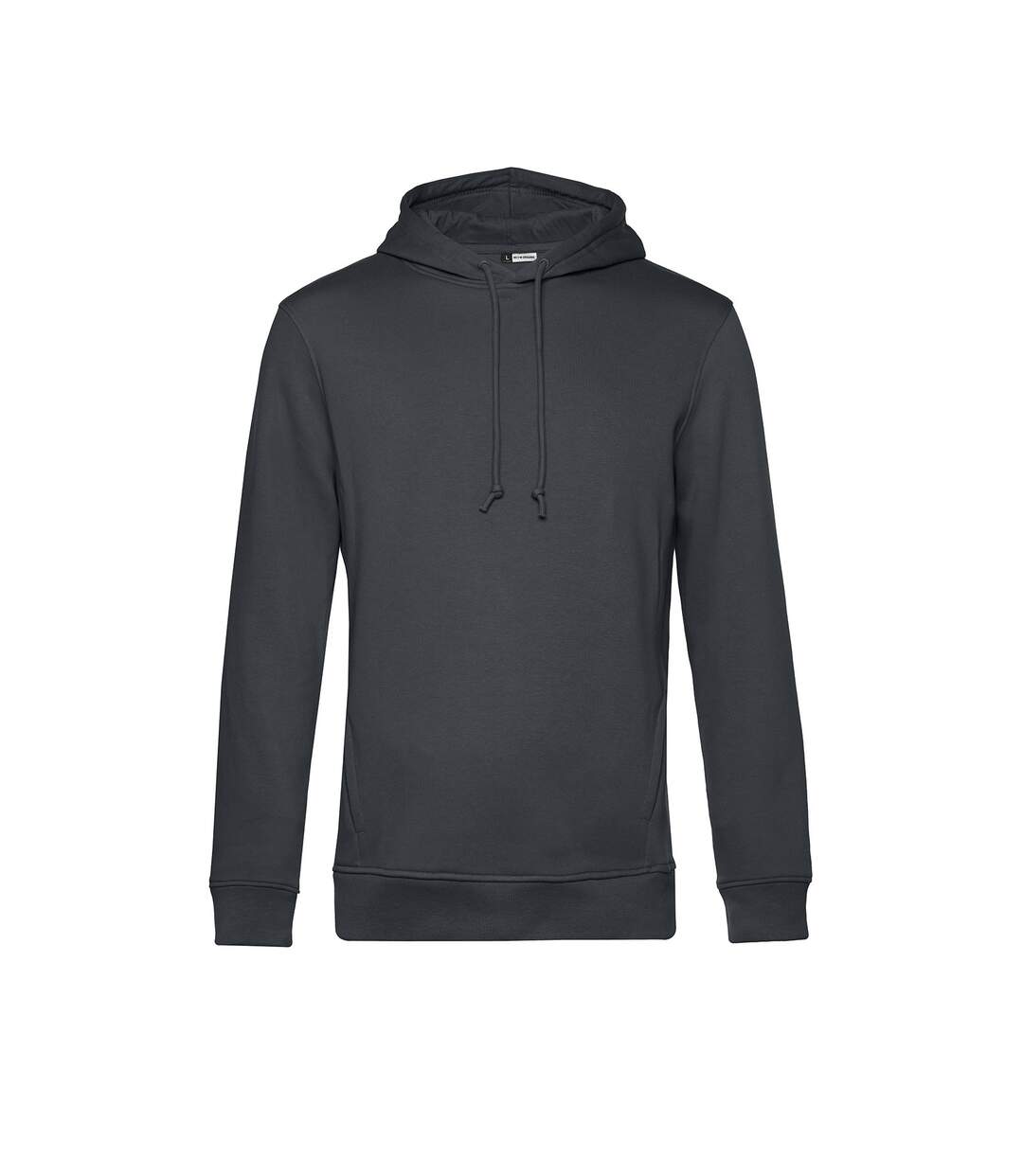 Sweat à capuche homme anthracite B&C-1