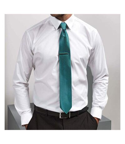 Cravate À Motif Pied De Poule Homme Taille Unique Turquoise Premier