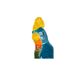 Statuette Oiseau en Céramique Yucatan 25cm Multicolore-2