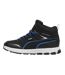 Baskets Course À Pied Evolve Enfant Noir Bleu Puma-2