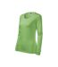 T-shirt Manches Longues Femme Vert Malfini-3