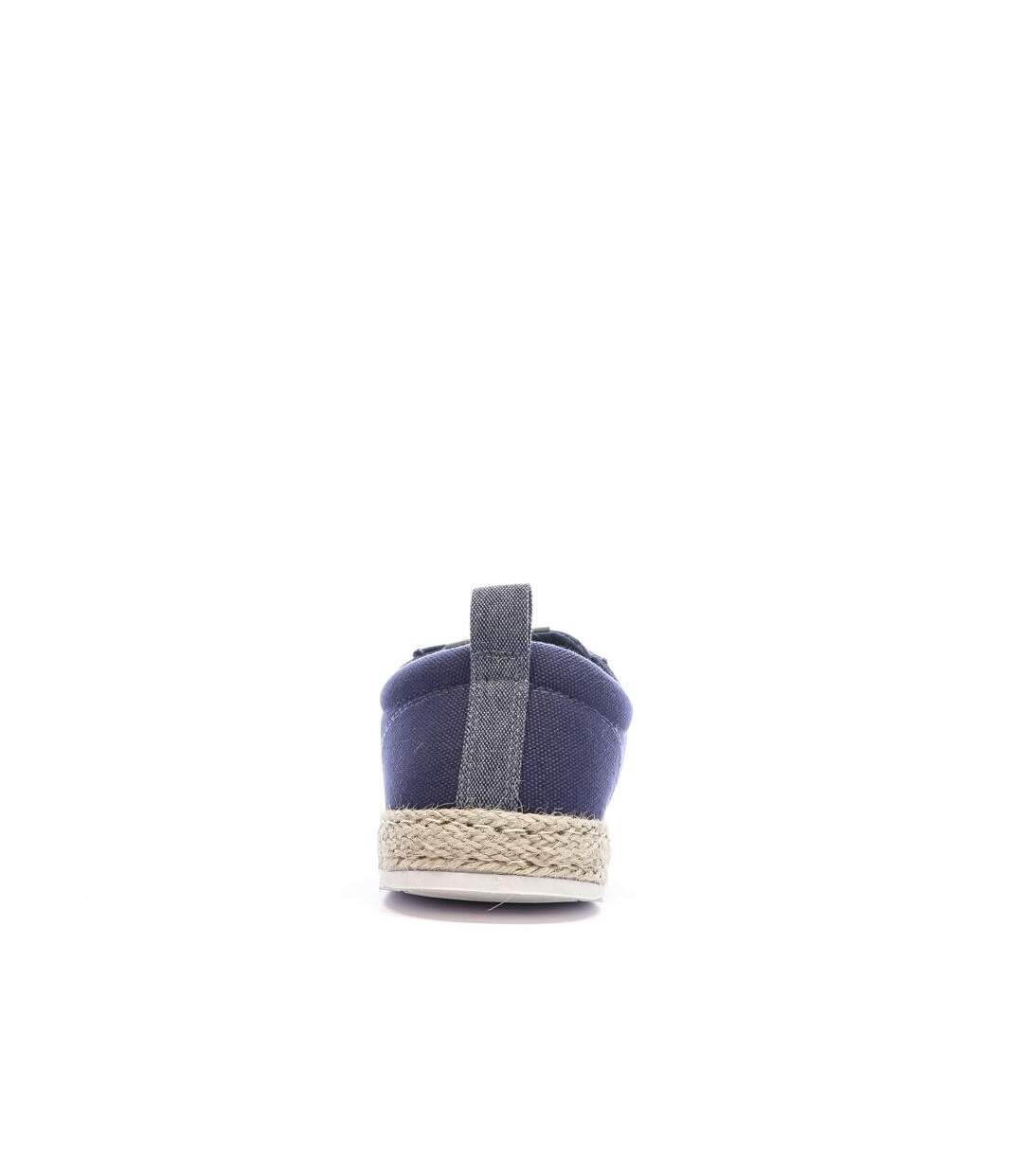 Chaussures en toile marine homme xti tex-3