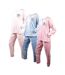 Pyjama Femme Long SWEET SECRET Q1578 POLAIRE ROSE-4
