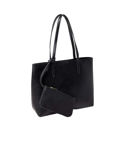 Womens/ladies tatiana tote bag & purse one size black Dorothy Perkins