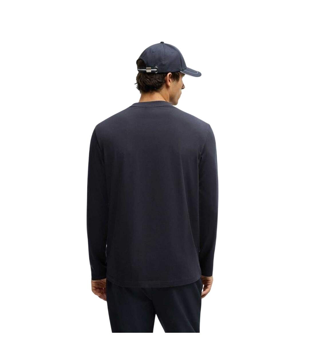T-shirt Motif/style Logo Classique Homme Bleu Foncé Boss-3