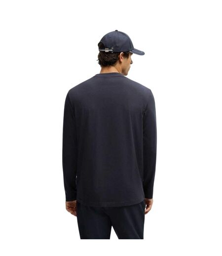 T-shirt Motif/style Logo Classique Homme Bleu Foncé Boss