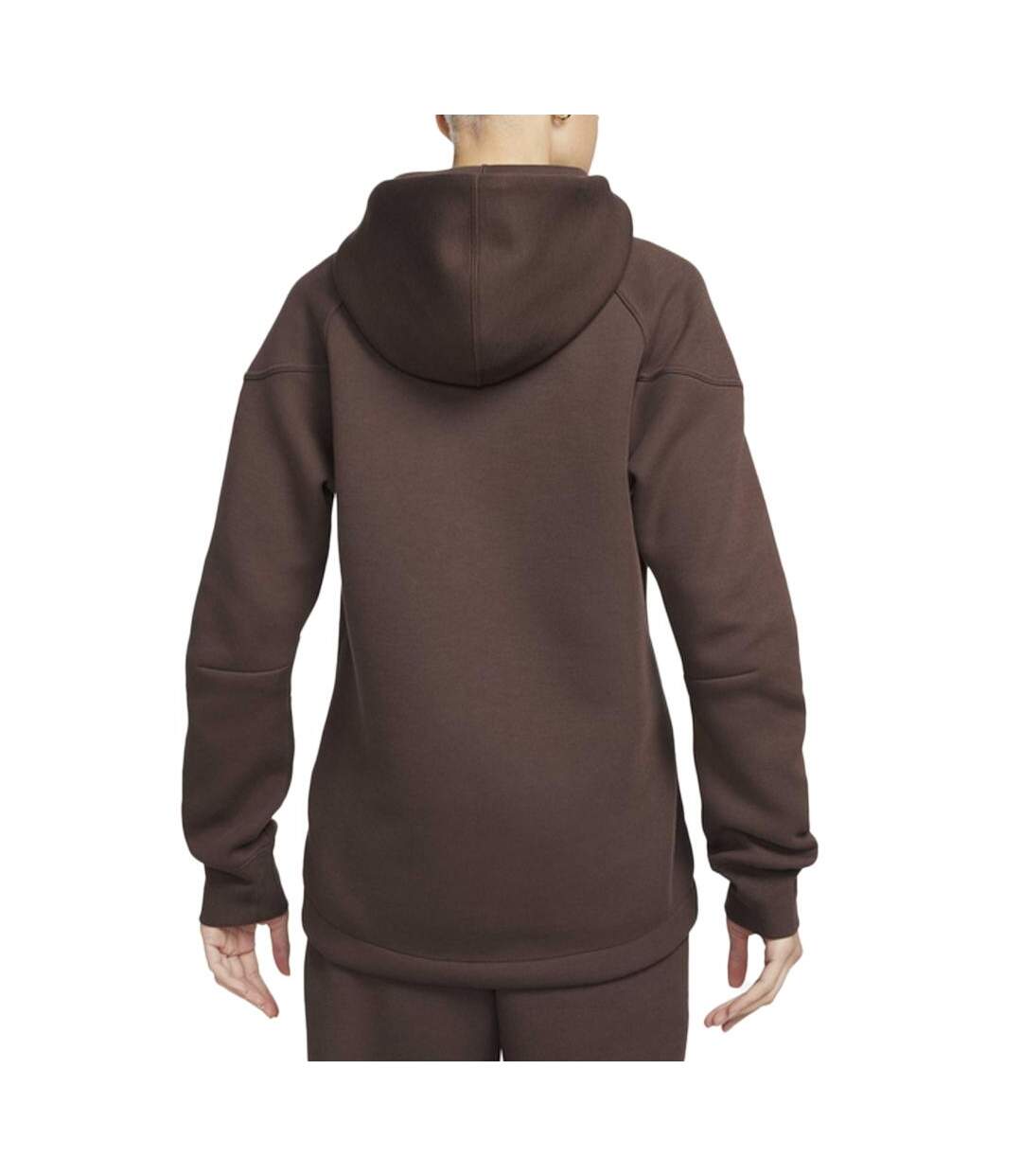 Sweat Zippé Marron Femme Nike Nsw - S