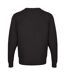 Mens Knitted V Neck Jumper Black CastlePoint-3