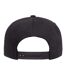 Casquette Ajustable Motif/style 5 Panneaux Noir Flexfit-2