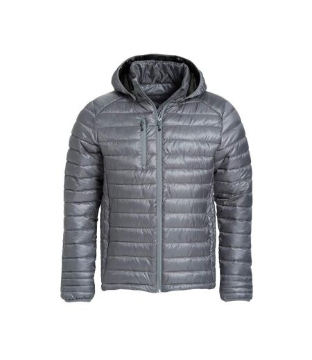 Mens Hudson Padded Jacket Grey Clique