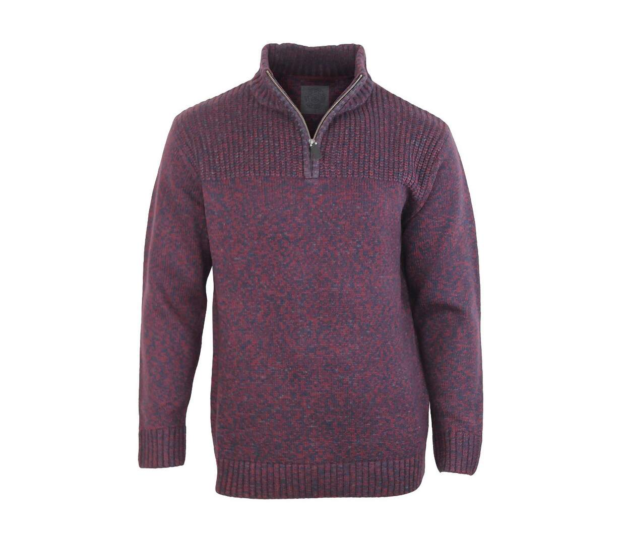 Pull camionneur col montant zippé PARTISAN1-2
