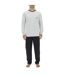 Ensemble Pyjama long homme en coton uni Logo poitrine Pierre Cardin-1