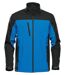 Veste softshell - Homme - BHS-3 - bleu azur et noir