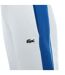 Mens stripe tracksuit bottoms white Lacoste-3
