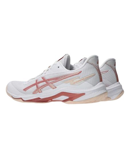 Chaussures Netburner Ballistic Femme Blanc Rose Clair Asics