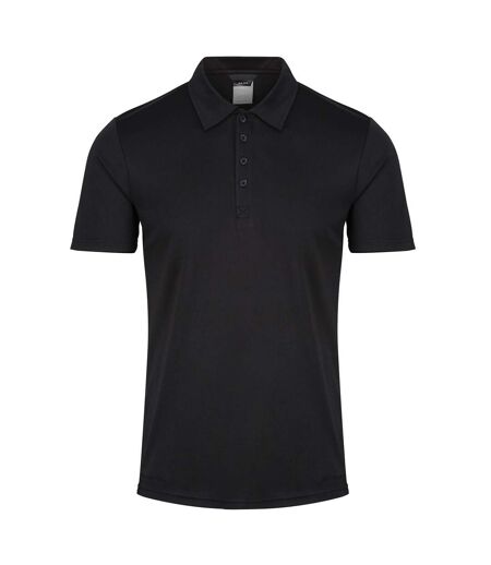 Mens Recycled Polo Shirt Black Regatta Professional