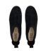 Womens/ladies Fenix Suede Platform Chelsea Boots Black Toms-3
