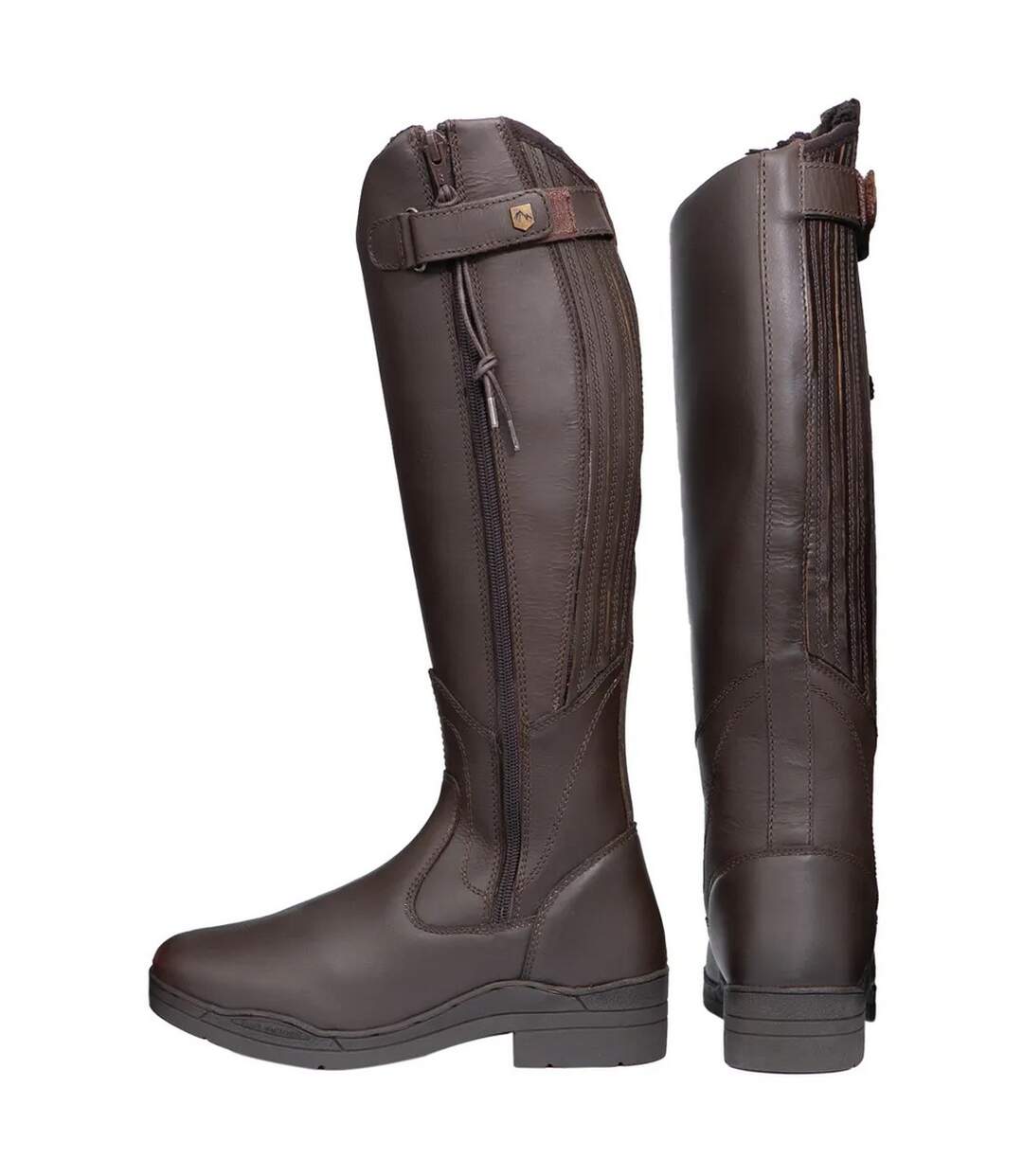 Bottes d'équitation londonderry winter country adulte marron foncé HyLAND-2