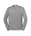 Mens Iconic Premium Sweatshirt Athletic Heather Fruit Of The Loom-1