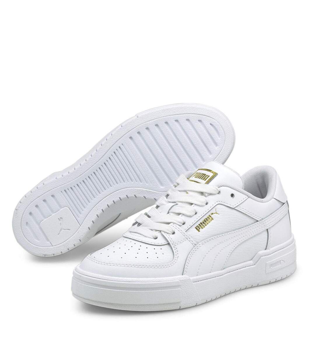 Womens/ladies Ca Pro Classic Low Cut Trainers White Puma-1