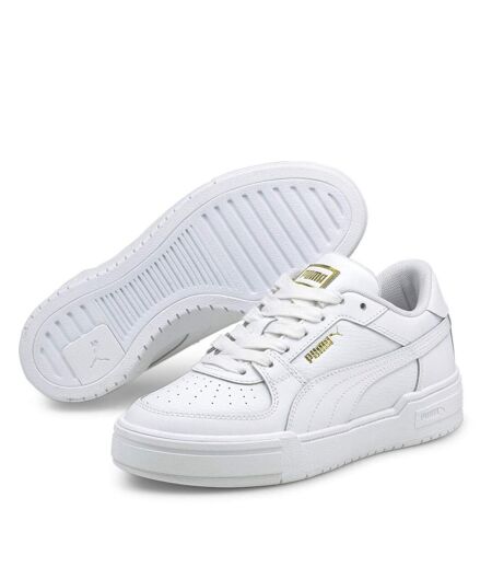 Womens/ladies Ca Pro Classic Low Cut Trainers White Puma