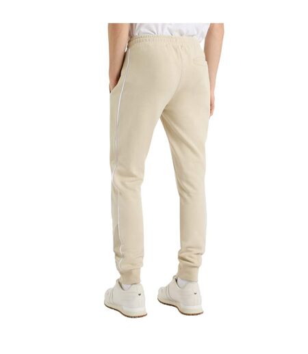 Mens Panelled Jogging Bottoms Pelican Brilliant White Umbro