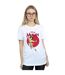 Disney - T-shirt MULAN DRAGON CIRCLE - Femme (Blanc) - UTBI17785-2