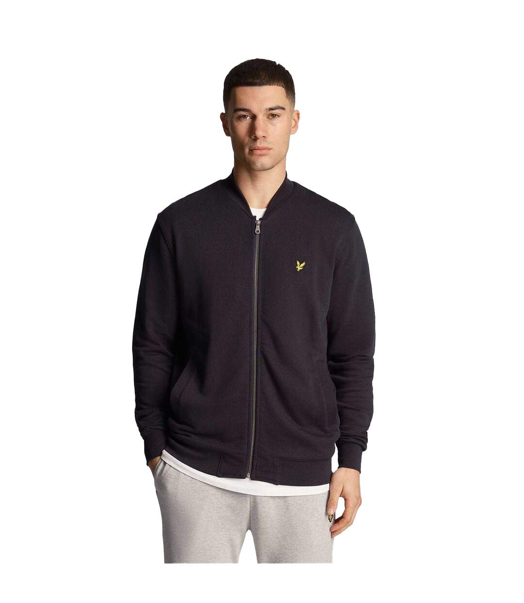 Blouson Aviateur Homme Bleu Marine Lyle & Scott-1