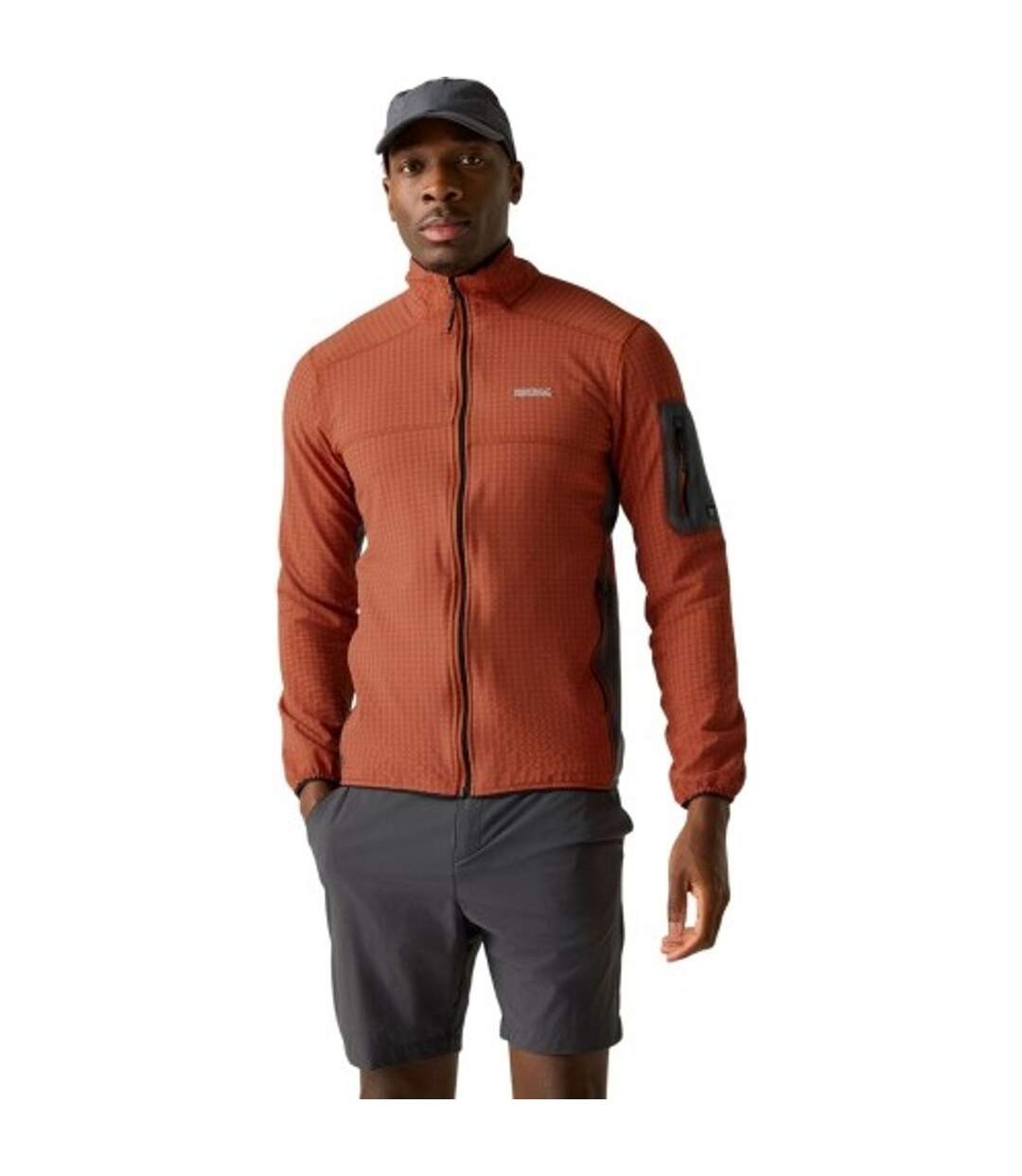 Haut Polaire Baslinn Homme Brique Orage Foncé Regatta-1