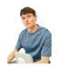 T-shirt Urban Homme Bleu Jack And Jones-4