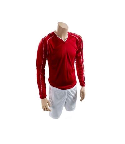 Precision - Ensemble t-shirt et short MARSEILLE - Adulte (Rouge / blanc) - UTRD703