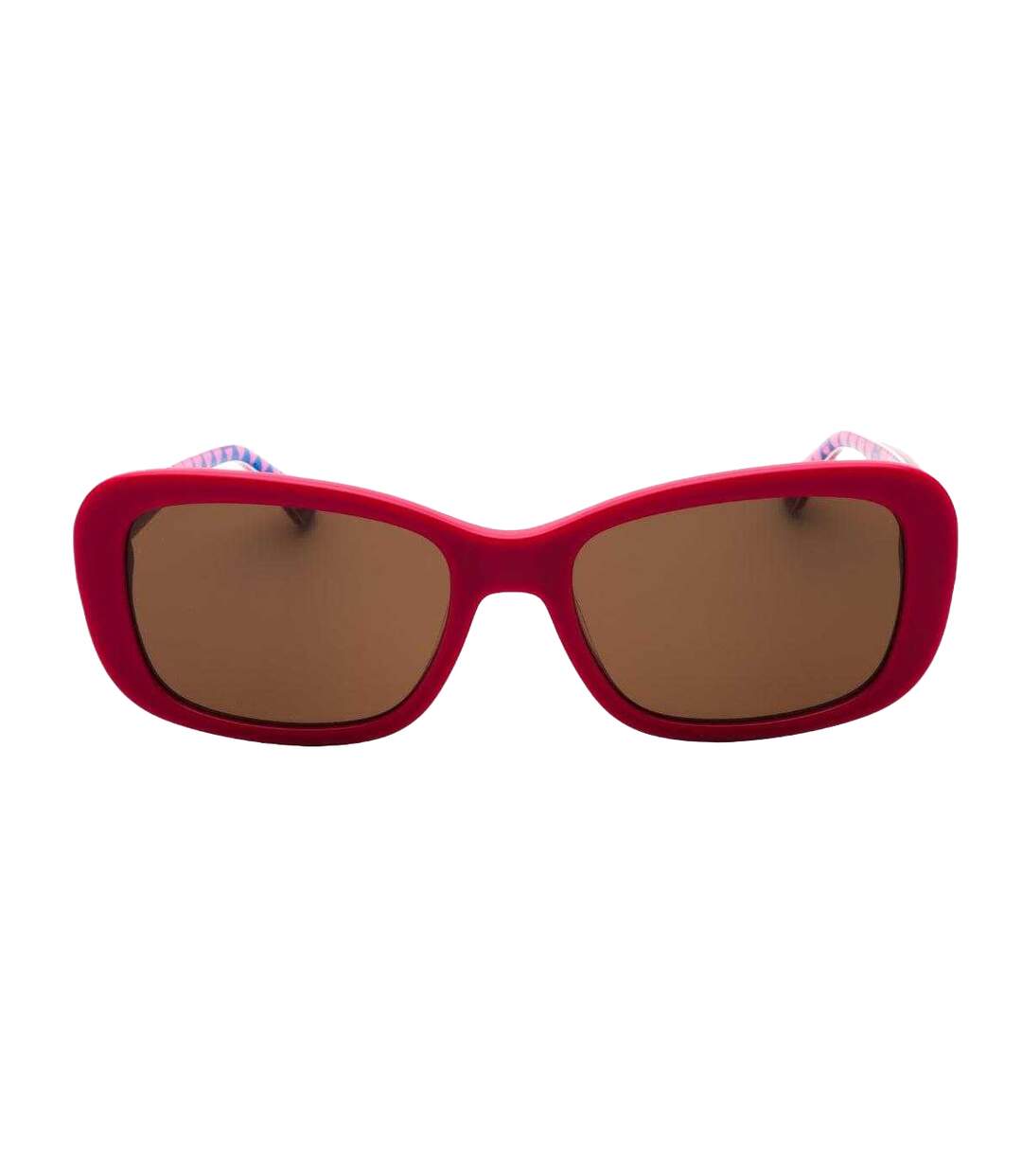 Womens/ladies Framed Sunglasses One Size Fuchsia Pink Brown Love Moschino-1