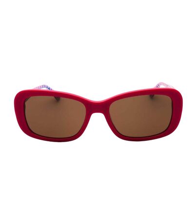 Womens/ladies Framed Sunglasses One Size Fuchsia Pink Brown Love Moschino