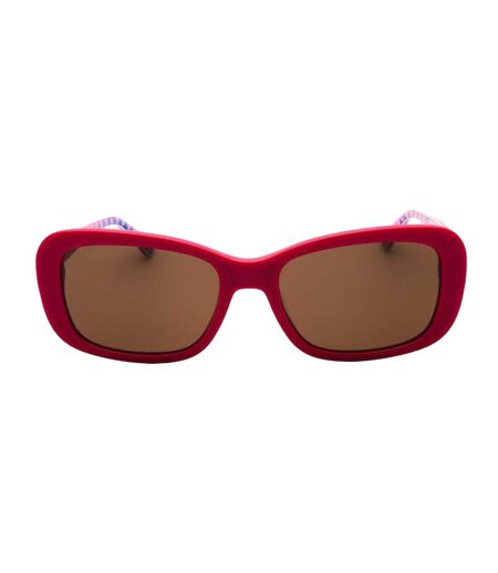 Womens/ladies Framed Sunglasses One Size Fuchsia Pink Brown Love Moschino