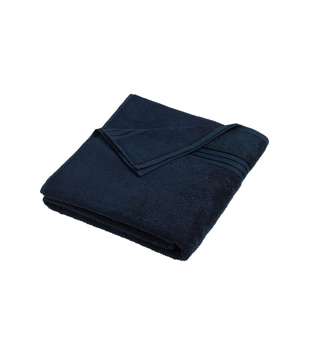 Drap de bain - éponge - MB424 - bleu marine-2