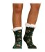 Chaussettes Motif/style Tête De Cheval Funky Femme Vert Marron Blanc Bartleby-3