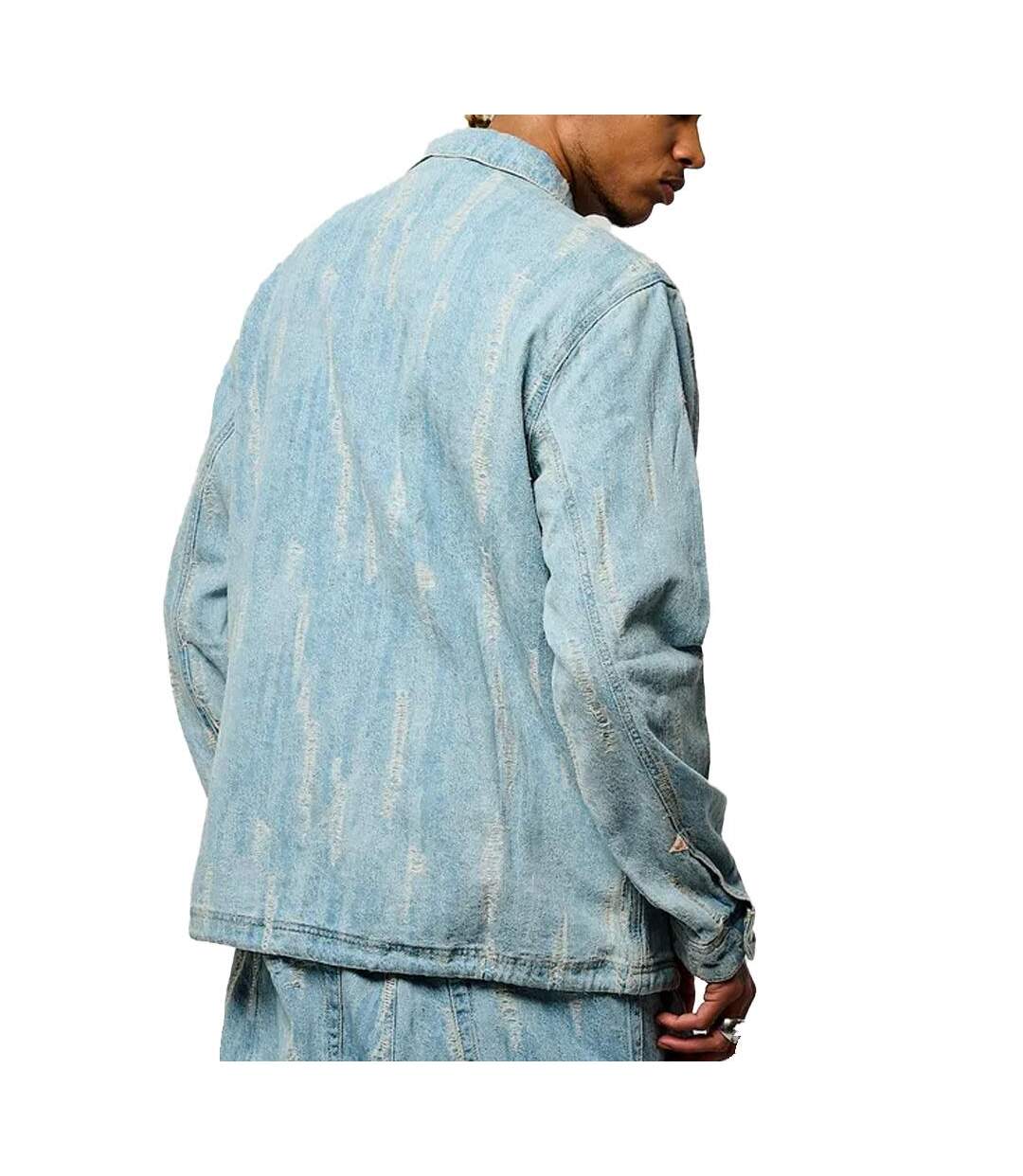Veste bleu homme kaporal rider-2