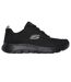 Womens/ladies Flex Appeal 5.0 New Thrive Trainers Triple Black Skechers-1