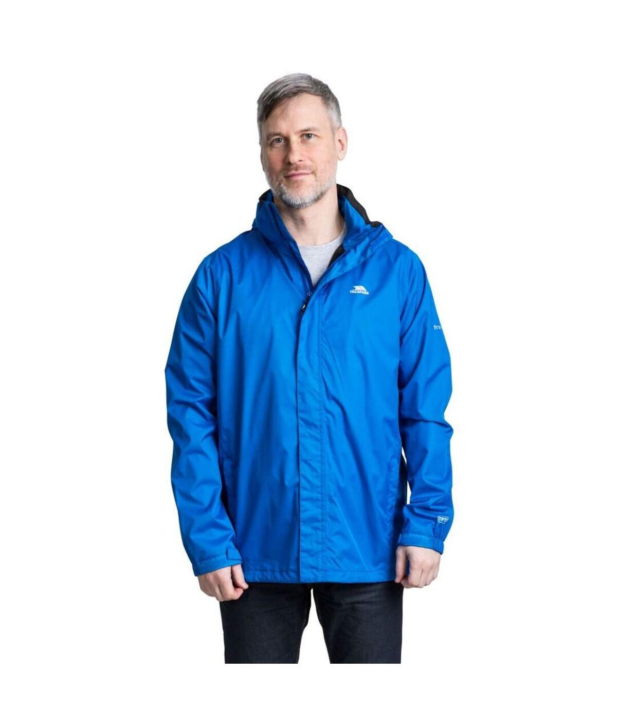Trespass Mens Fraser II Waterproof Jacket (Blue)