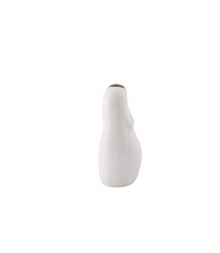 Vase Buste en Céramique Romie 28cm Blanc Cassé