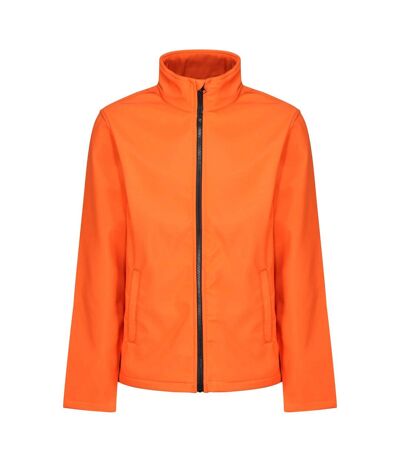 Regatta Standout Mens Ablaze Printable Soft Shell Jacket (Magma Orange/Black) - UTPC3322
