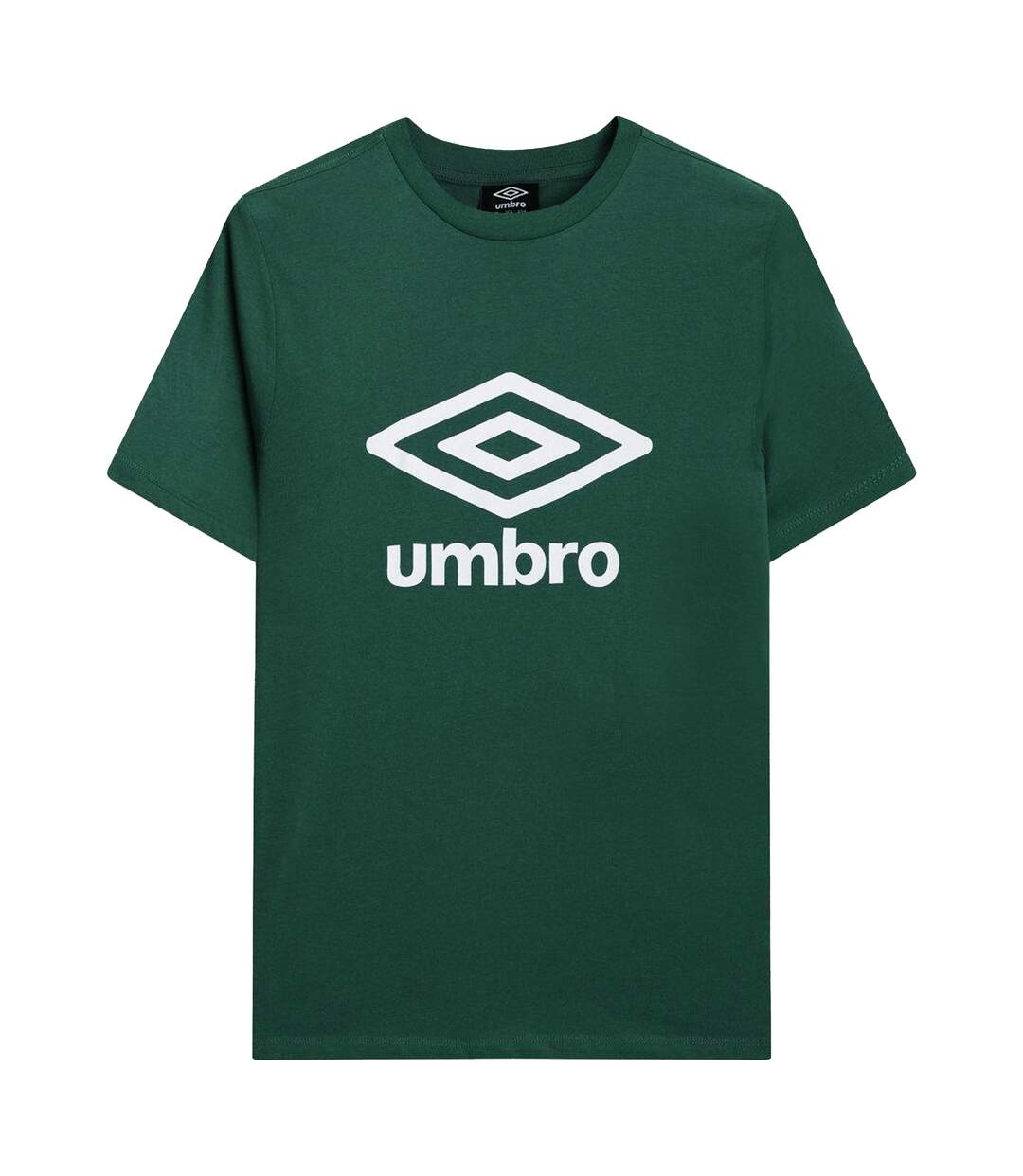 Mens Stacked Logo T-shirt Fir Umbro-2