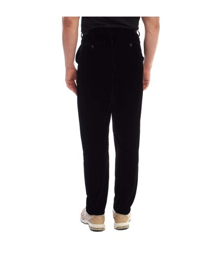 Men's high-waisted velvet dress pants B1P440